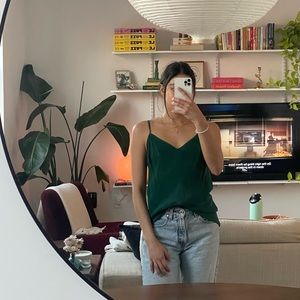 Silk Tank top - J Crew